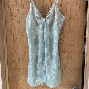 Secret Treasures Women's Size M Floral Lace Fairy Slip Dress Y2k